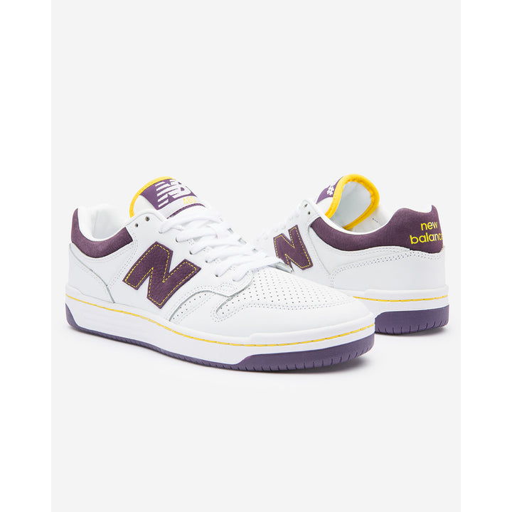 New Balance Numeric 480 PST White/Purple (Rivalry Pack)