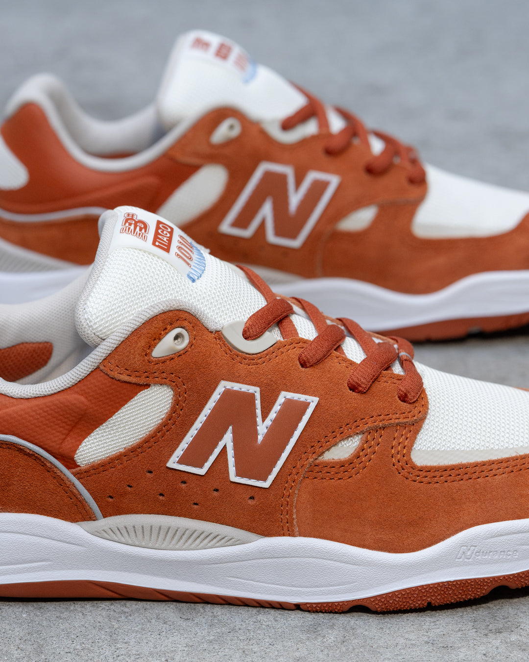 New Balance Numeric Tiago Lemos 1010 Rust Orange/Cream