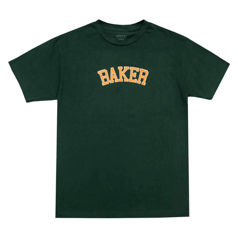 Baker Arch Logo T-Shirt Forest Green