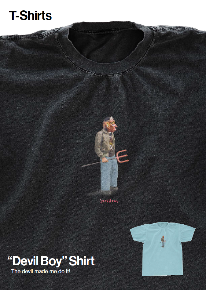 Jenkem Devil Boy T-Shirt Black