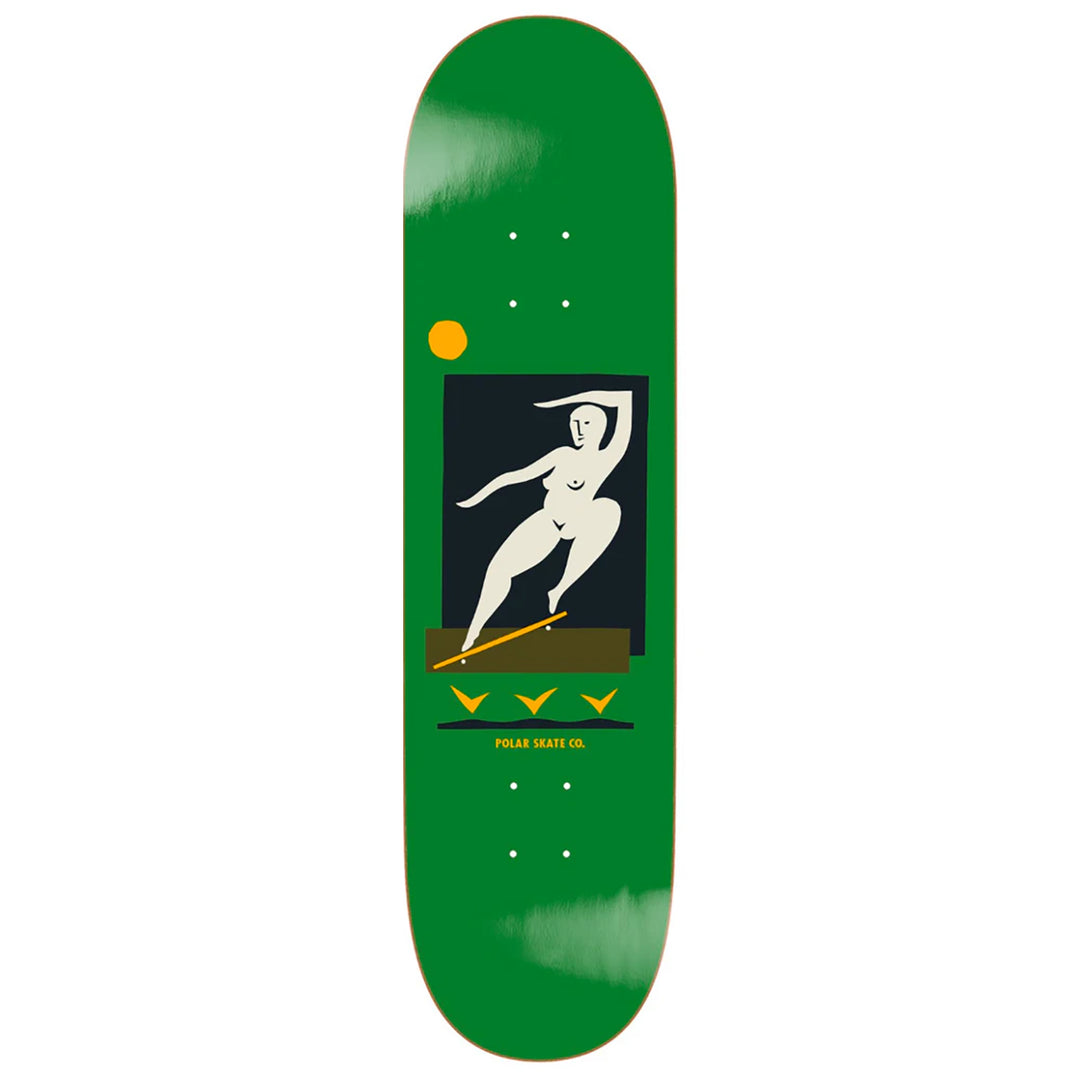Polar Skate Co. Team Bs Smith Green Deck 7.875"