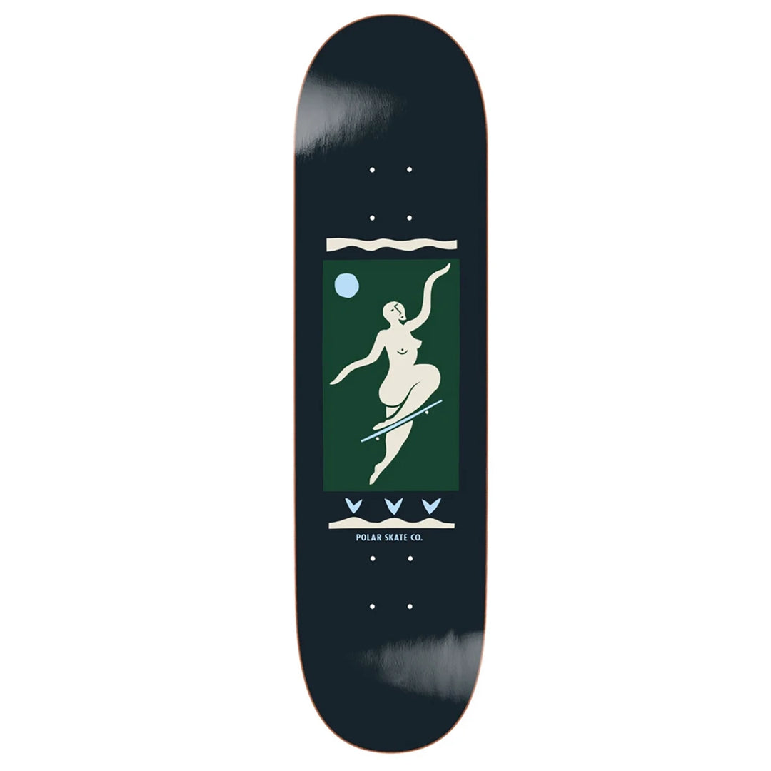 Polar Skate Co. No Comply Charcoal Deck 8.5"