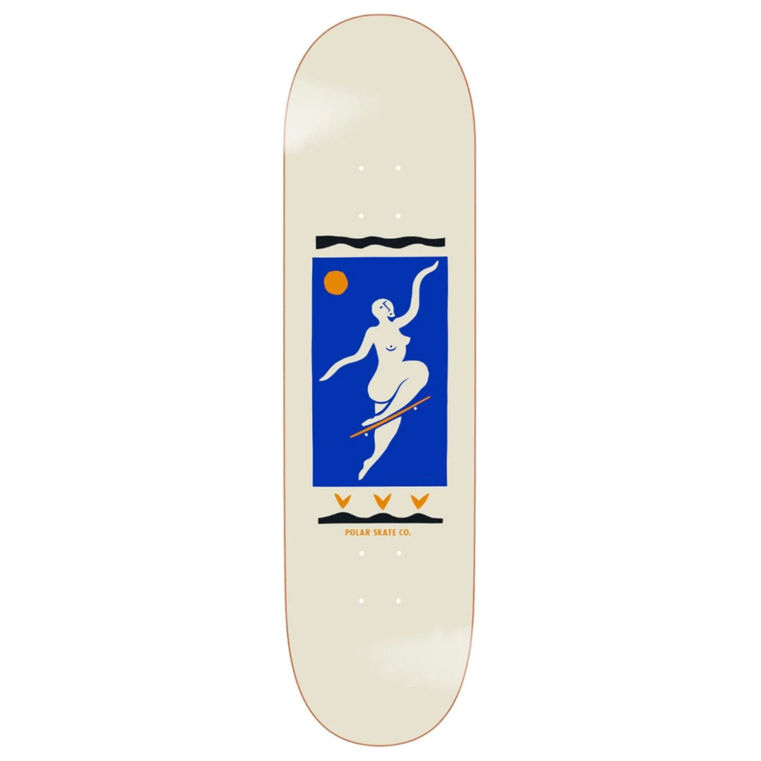 Polar Skate Co. No Comply Cream Deck 8.75"
