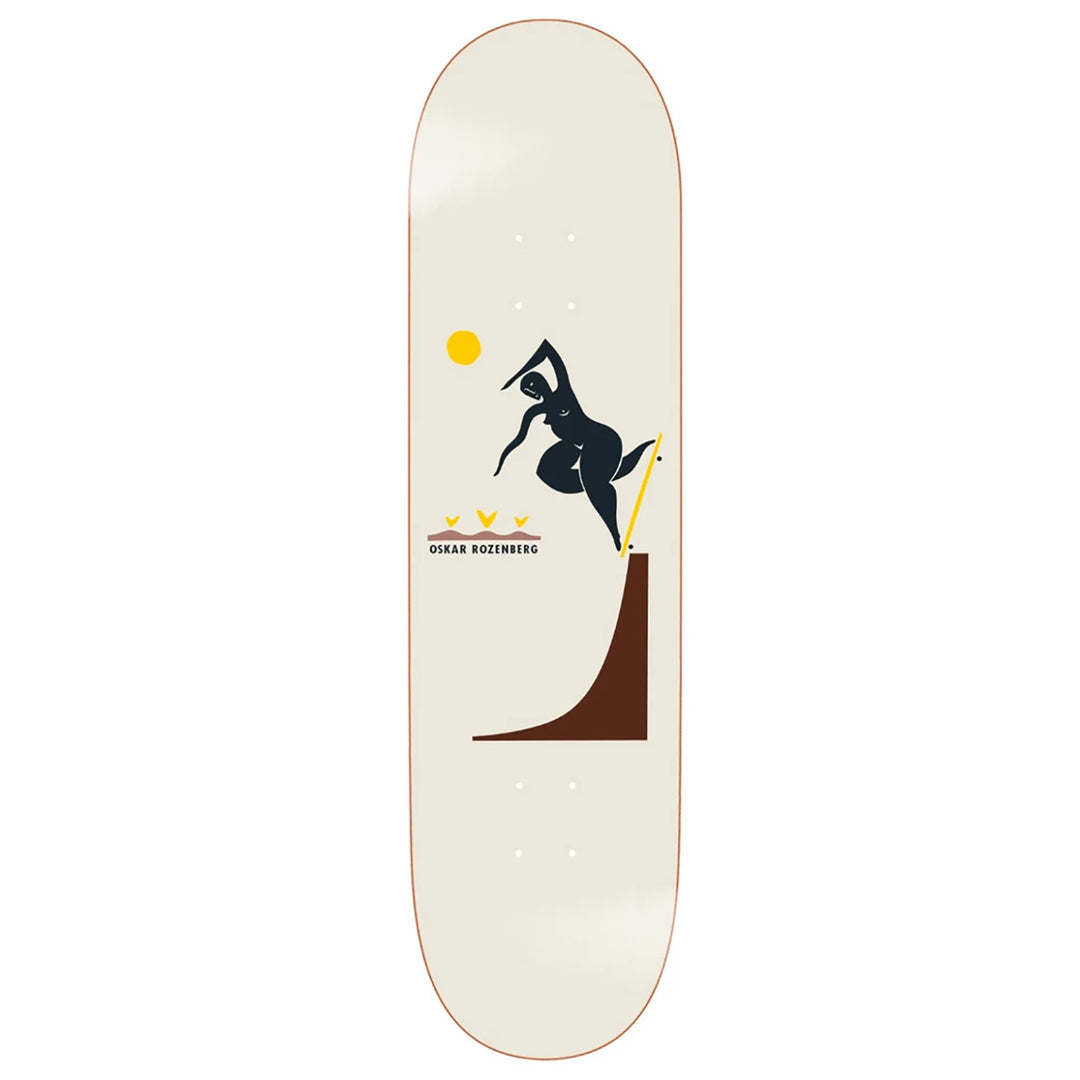 Polar Skate Co. Oskar Rozenberg Bs Noseblunt Cream Deck 8.375"