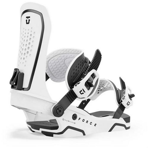 Union Force Snowboard Bindings White
