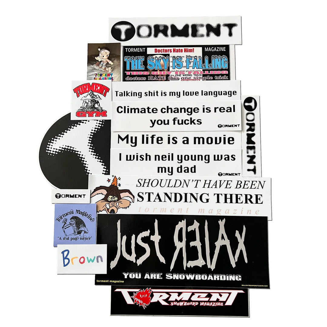 Torment Mag Fall 23 Sticker Pack