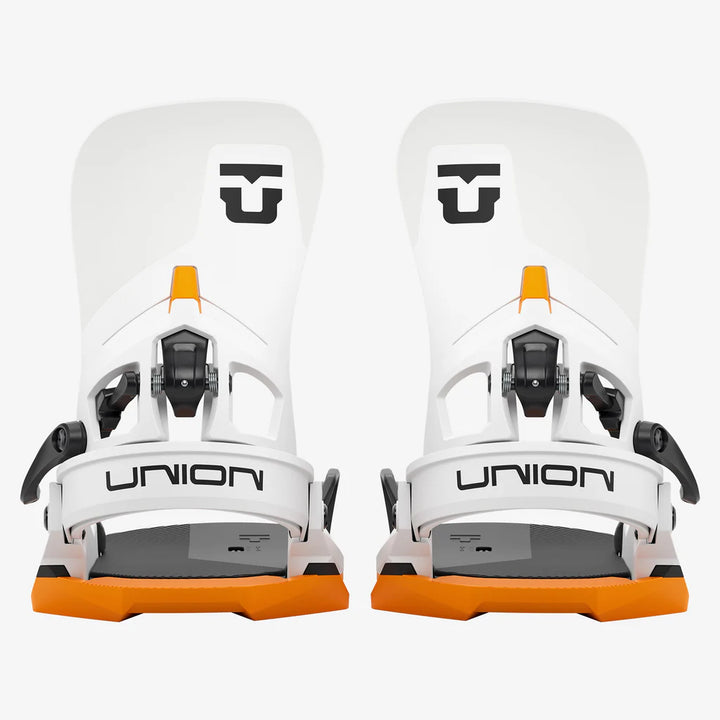Union Atlas Step On Snowboard Bindings White/Orange