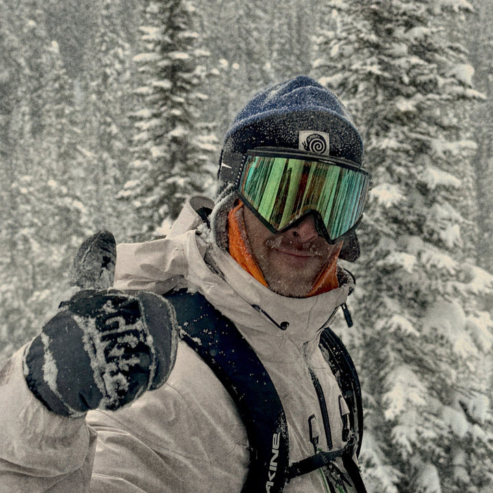 Spiral Wax Co. Valhalla Fleece Beanie Blue