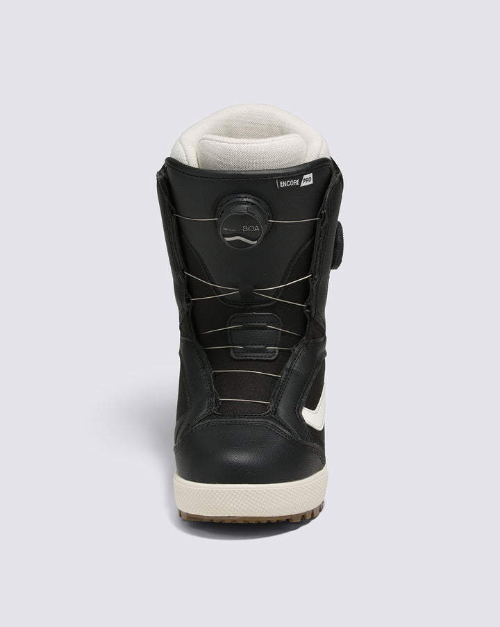 Vans Women's Encore Pro Snowboard Boot Black/Marshmallow