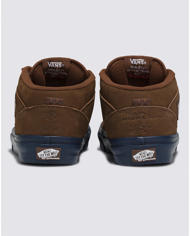 Vans Skate Half Cab '92 X Nick Michel Shoe Brown/Navy