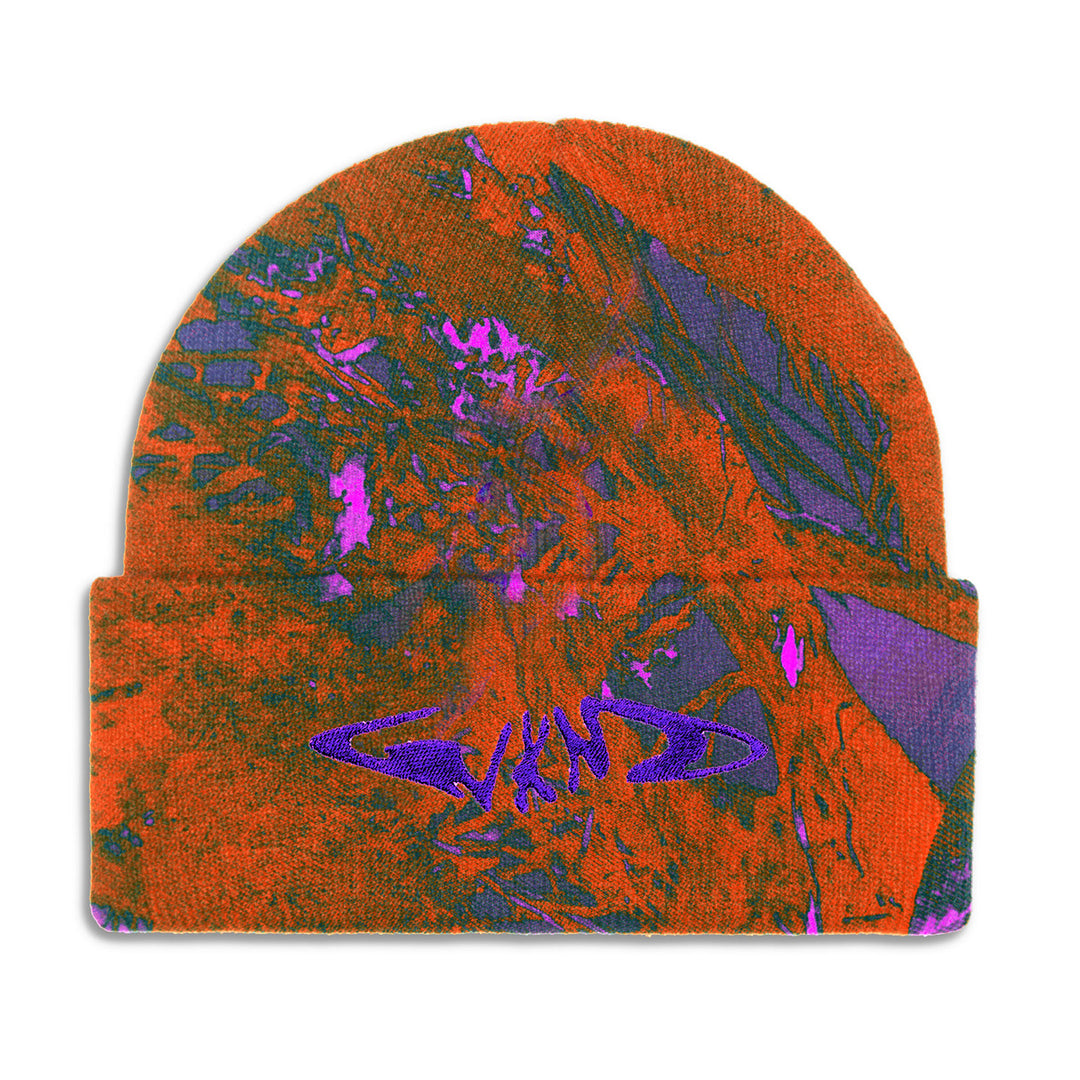 WKND Purple Gradient Camo Beanie