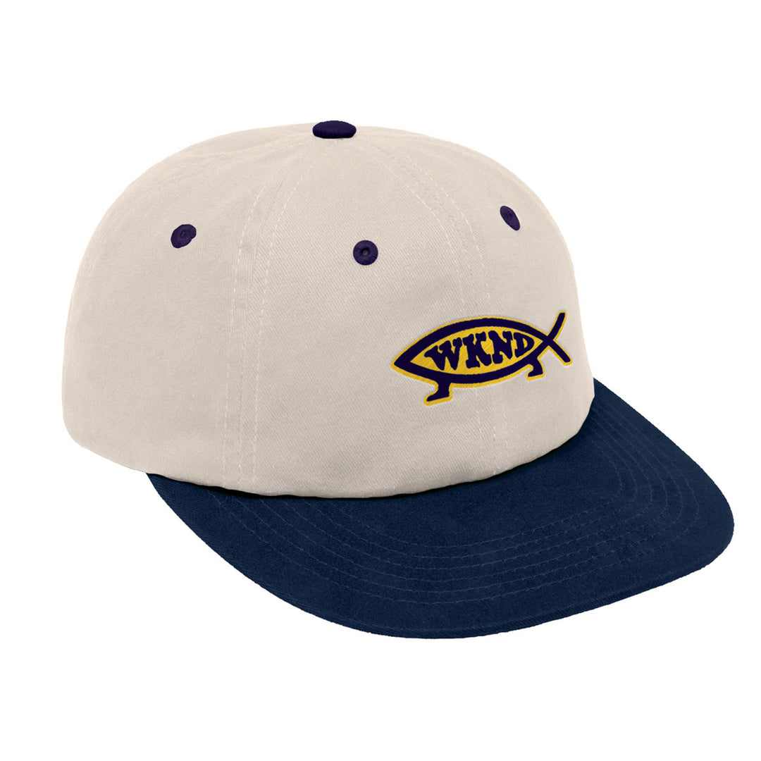 WKND Evo Fish Natural/Navy Hat