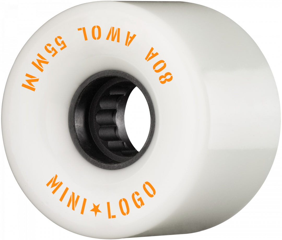 Mini Logo A.W.O.L Wheels White 80a 55mm