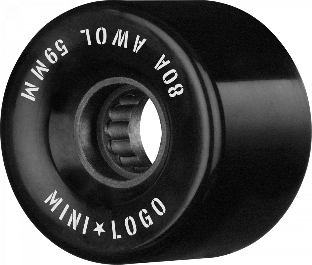 Mini Logo A.W.O.L Wheels Black 80a 59mm