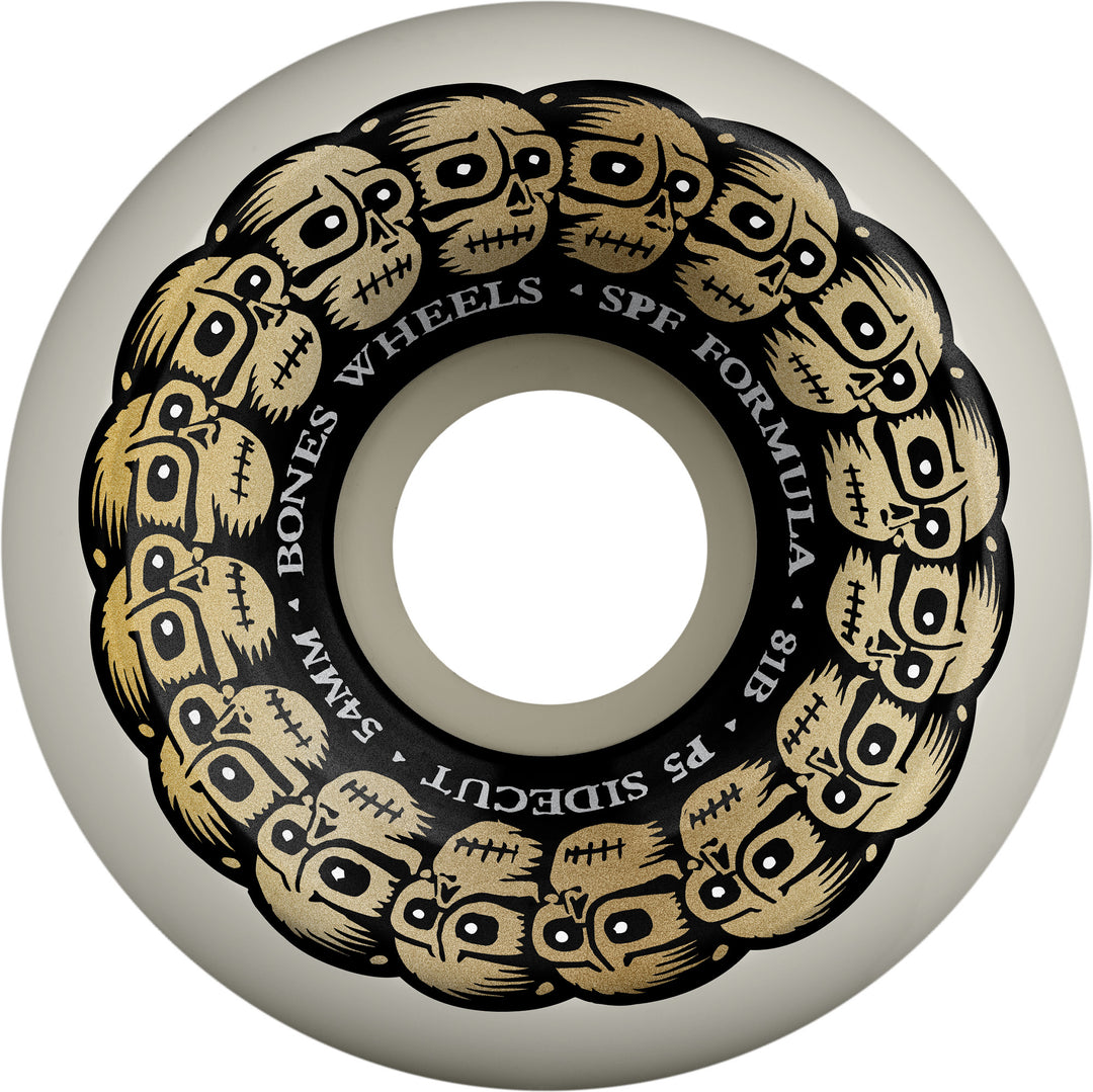 Bones SPF Circle Skulls Sidecut P5 Wheels 81B 54mm