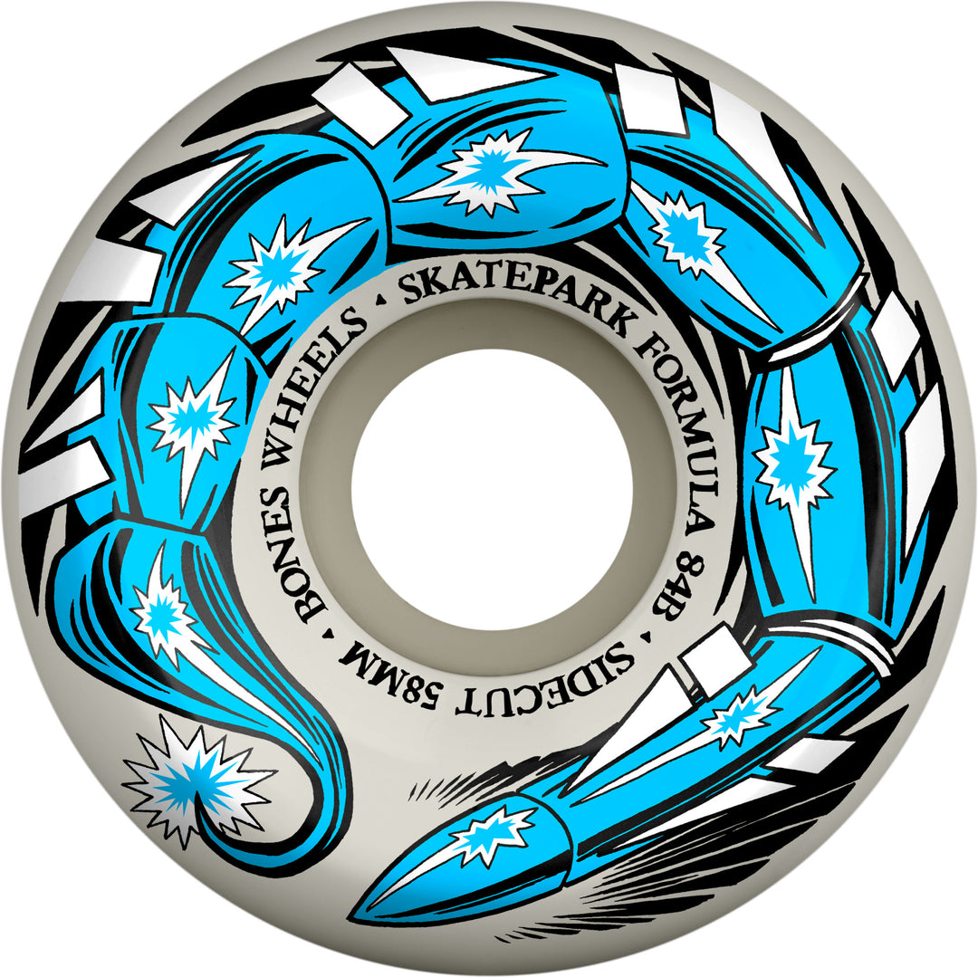 Bones SPF Scorpeedo P5 Sidecut 84B Skateboard Wheels 58mm