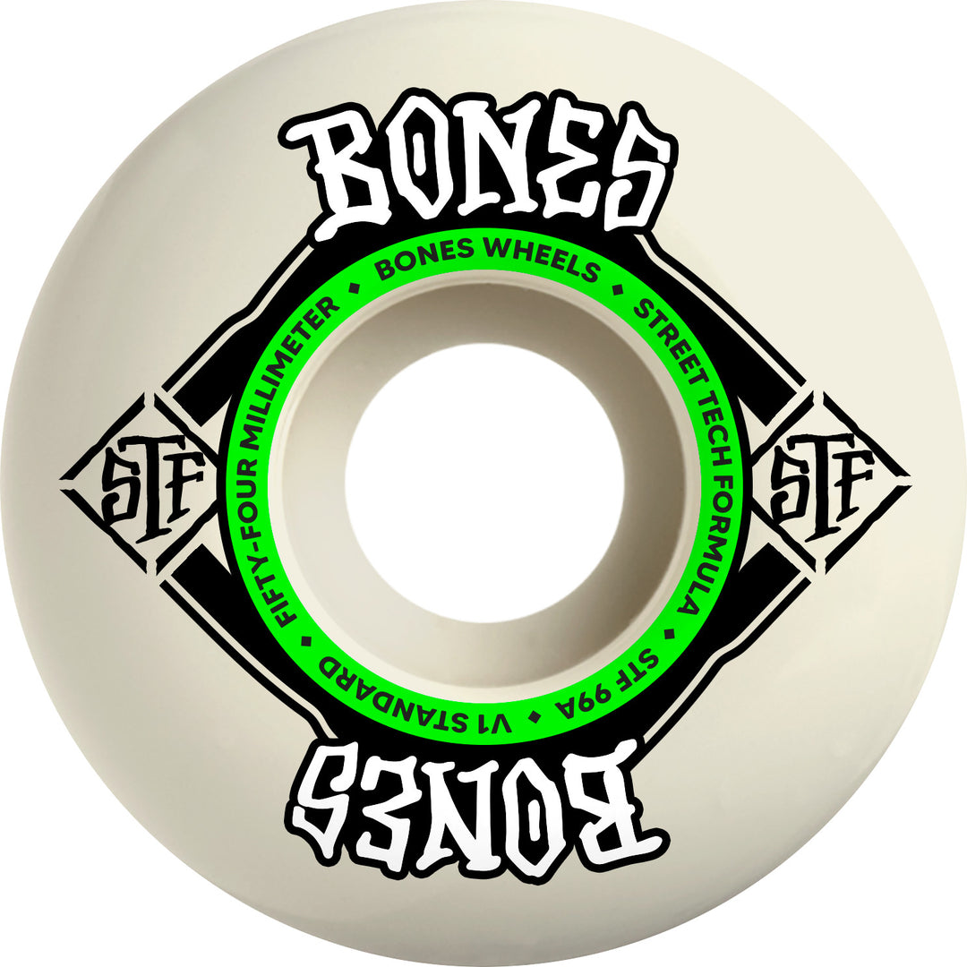 Bones STF Standard V1 Skateboard Wheels 99A 54mm