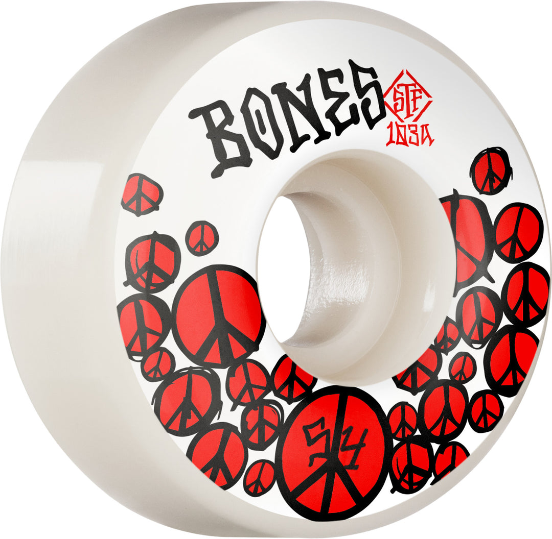 Bones STF Peace V1 Standards Wheels 103A 54mm