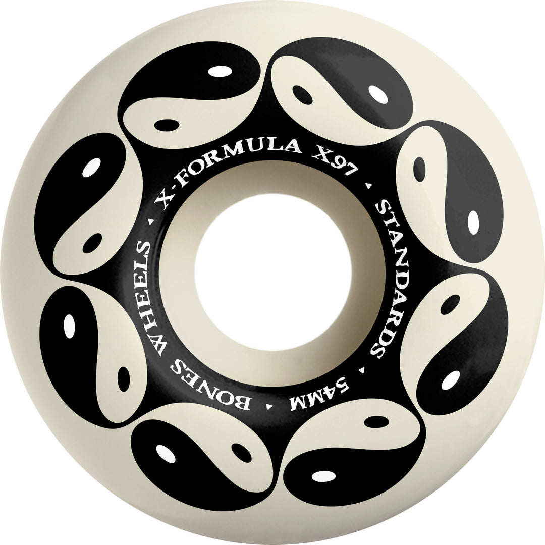 Bones X-Formula Yin Yang V1 97A Skateboard Wheels 54mm