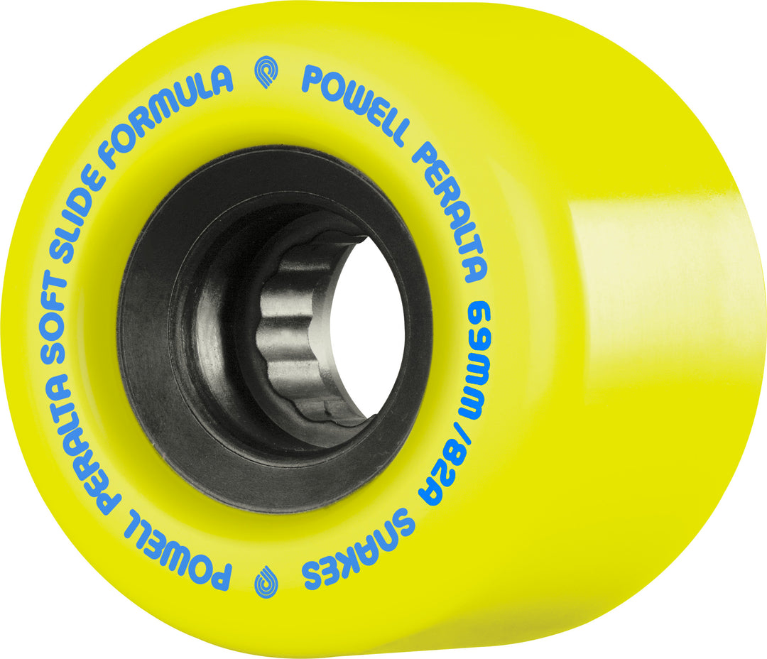 Powell Peralta Snakes 02 Yellow Wheels 82a 69mm