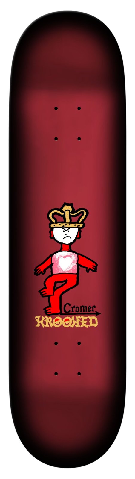 Krooked Cromer Mad King Deck 8.06"