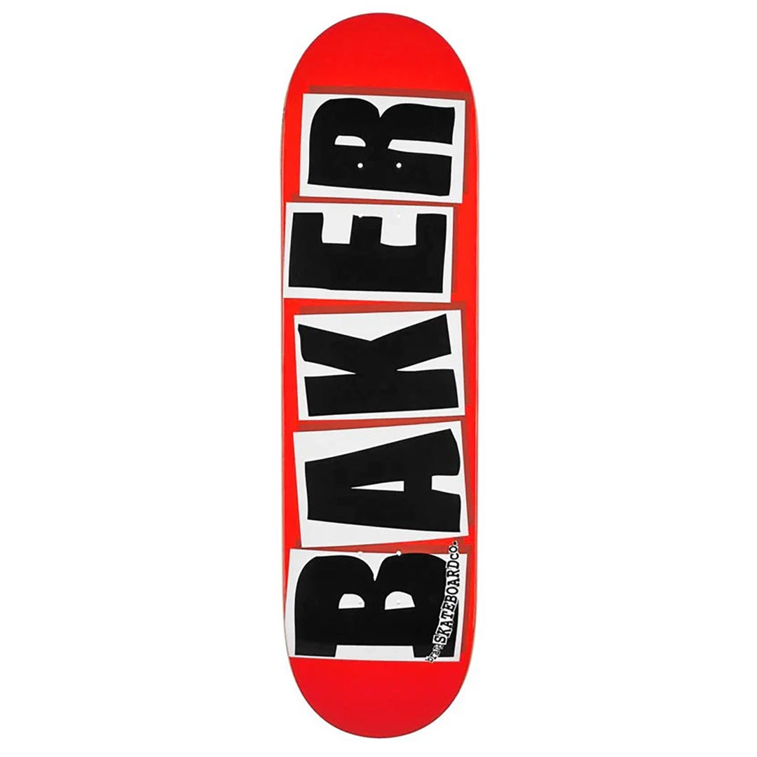 Baker Brand Logo Red/Black/White Deck 8.38"