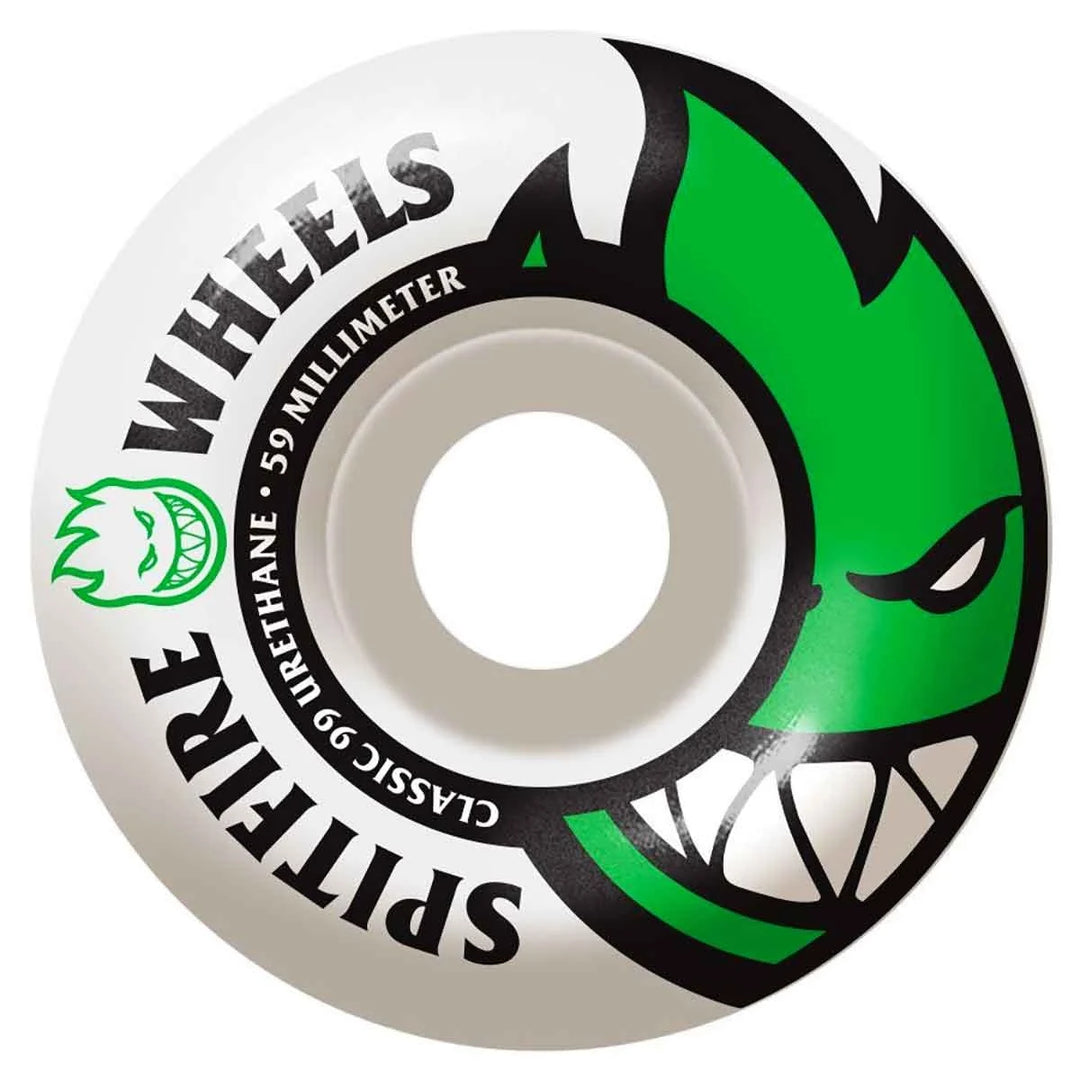 Spitfire Bighead Wheels Green 59mm