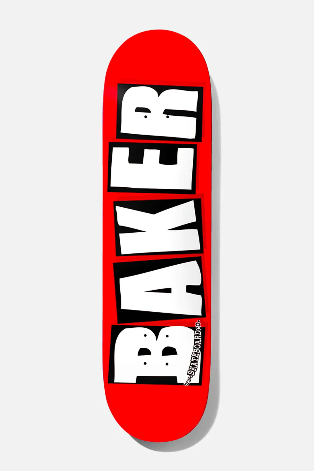 Baker Brand Logo White Deck 8.125"