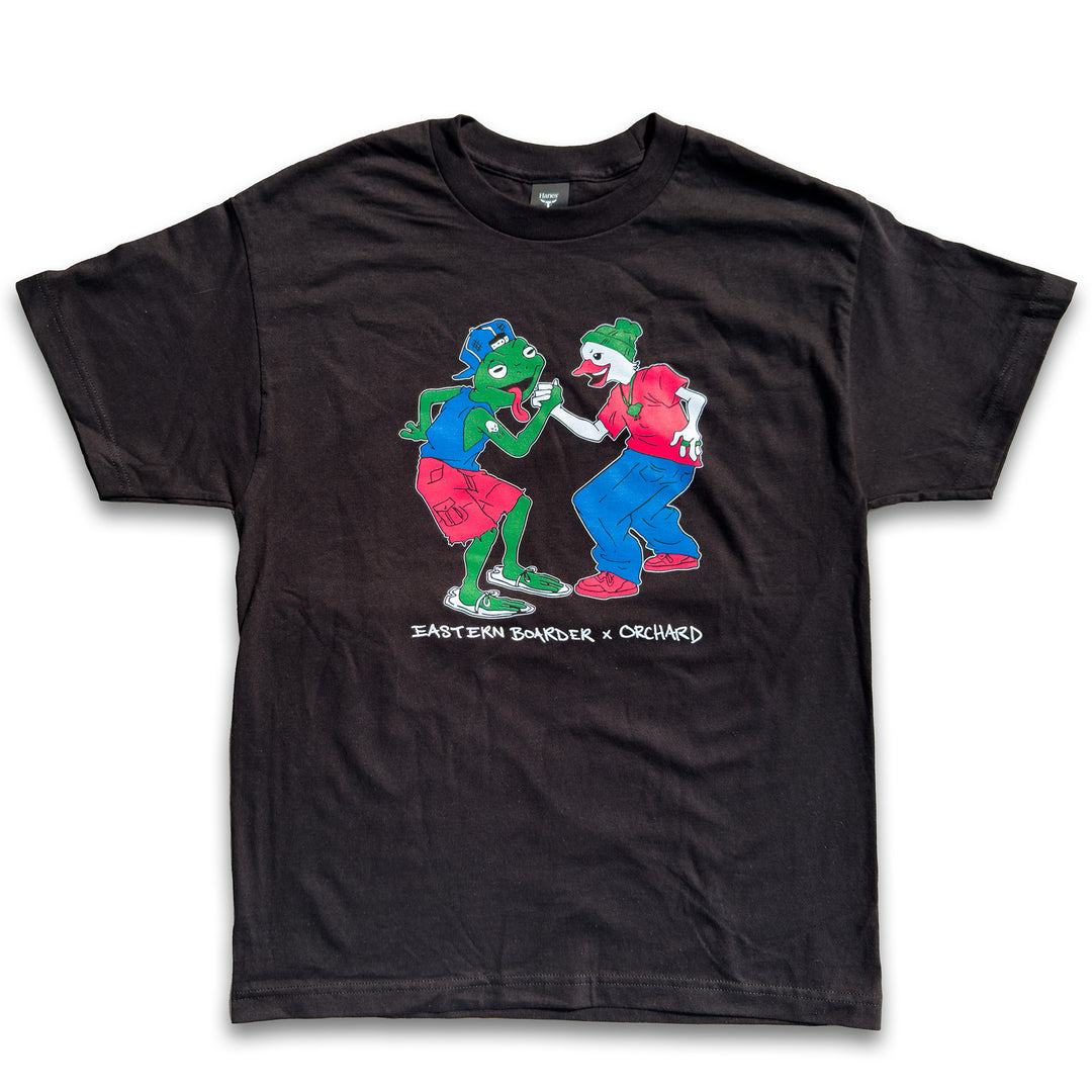 Eastern Boarder x Orchard Tee Black