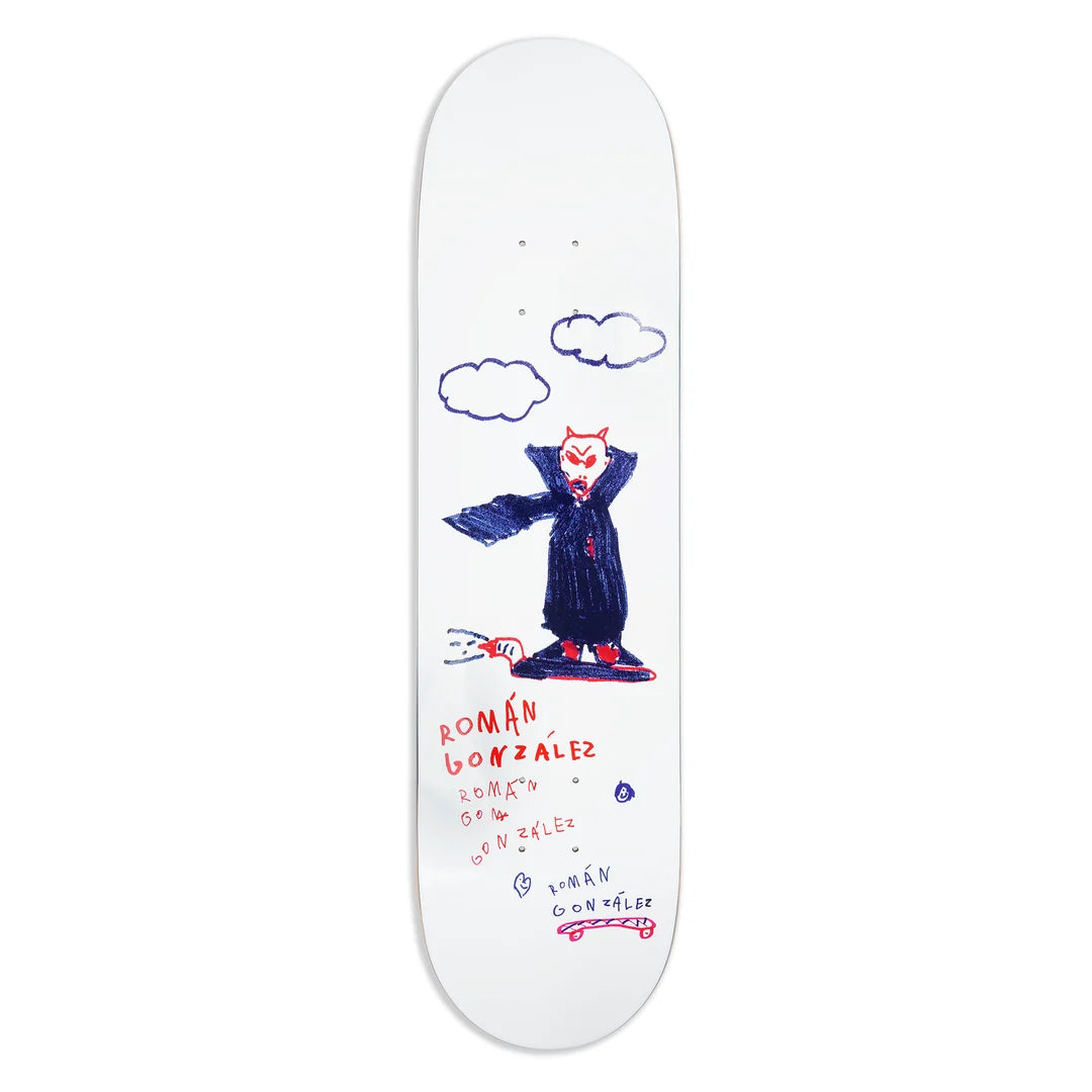 tripleS コトネ　サインボード　ラキドロ Polar Roman Gonzalez Flying Carpet Deck 8.125