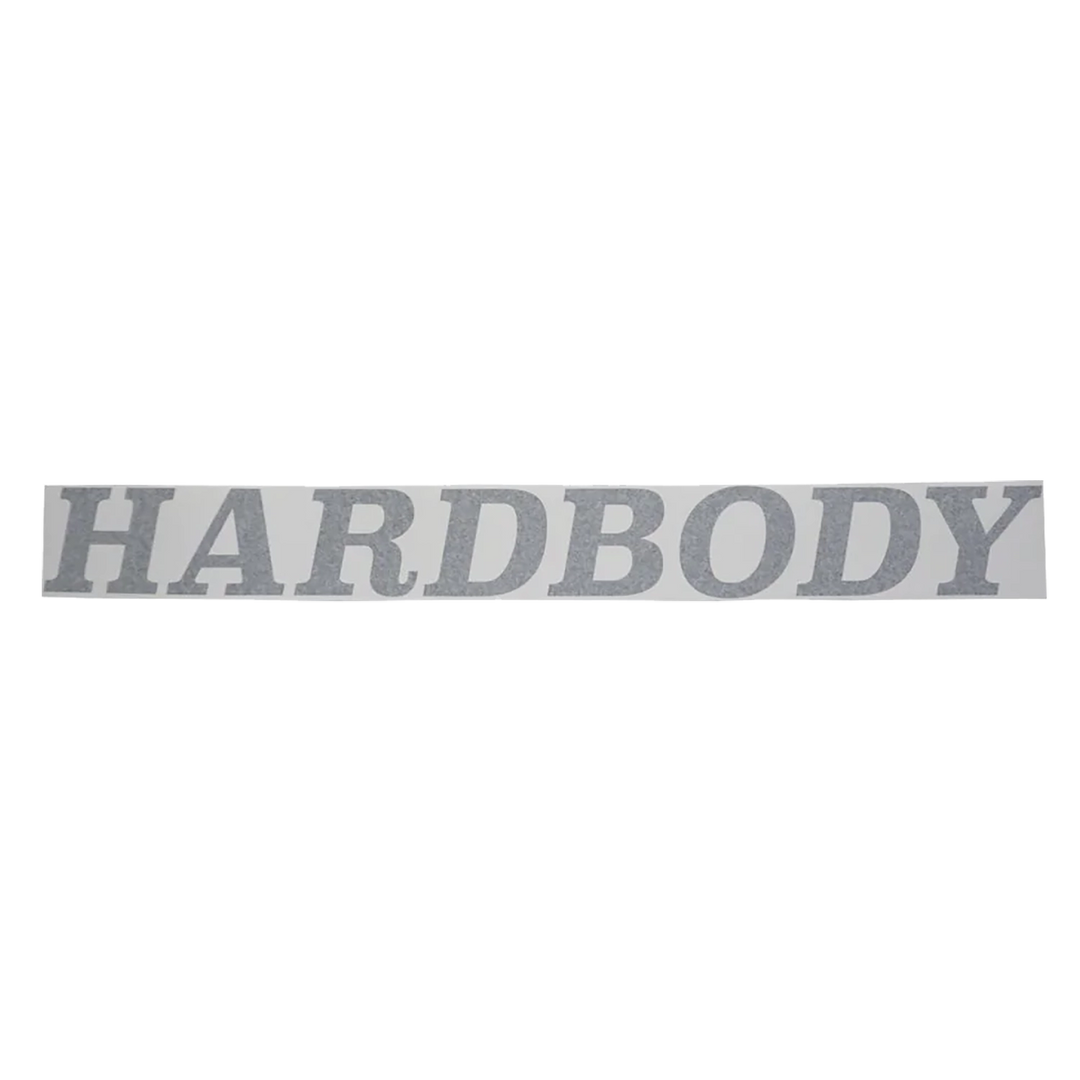 Hardbody 32" Decal Sticker Black