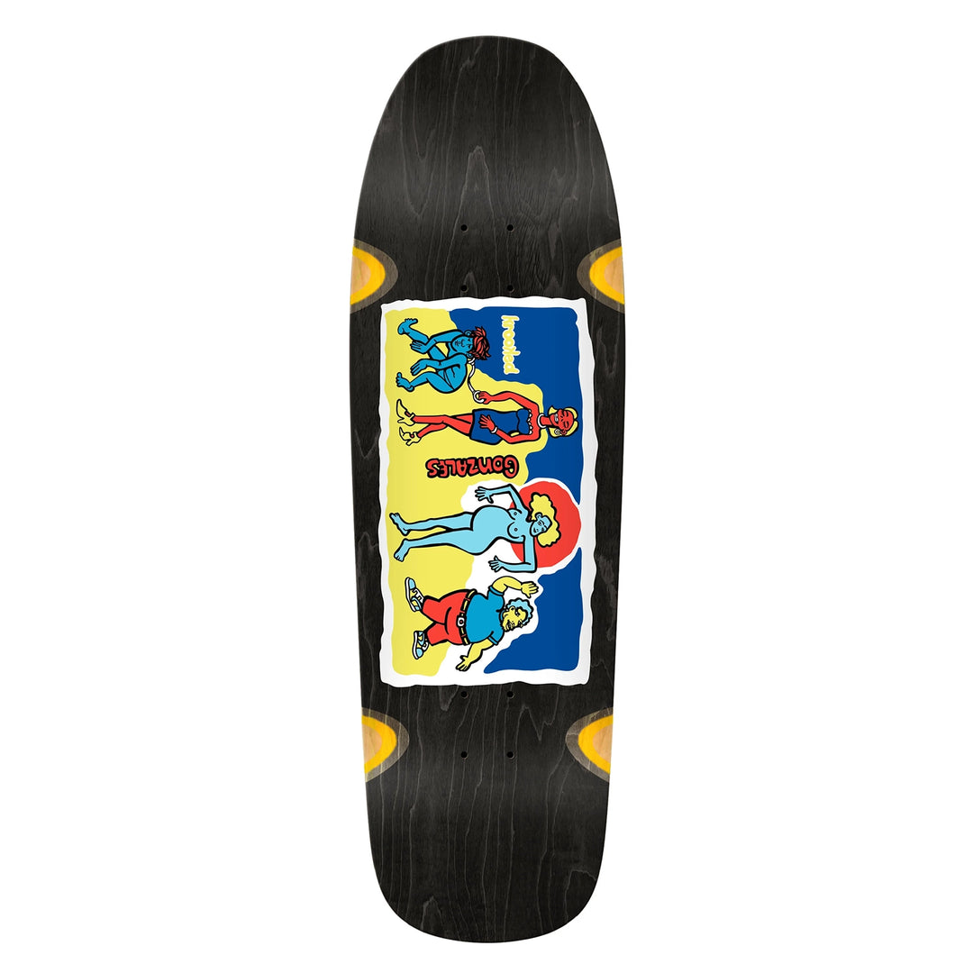 Krooked Gonz Family Affair Deck Black 9.81"