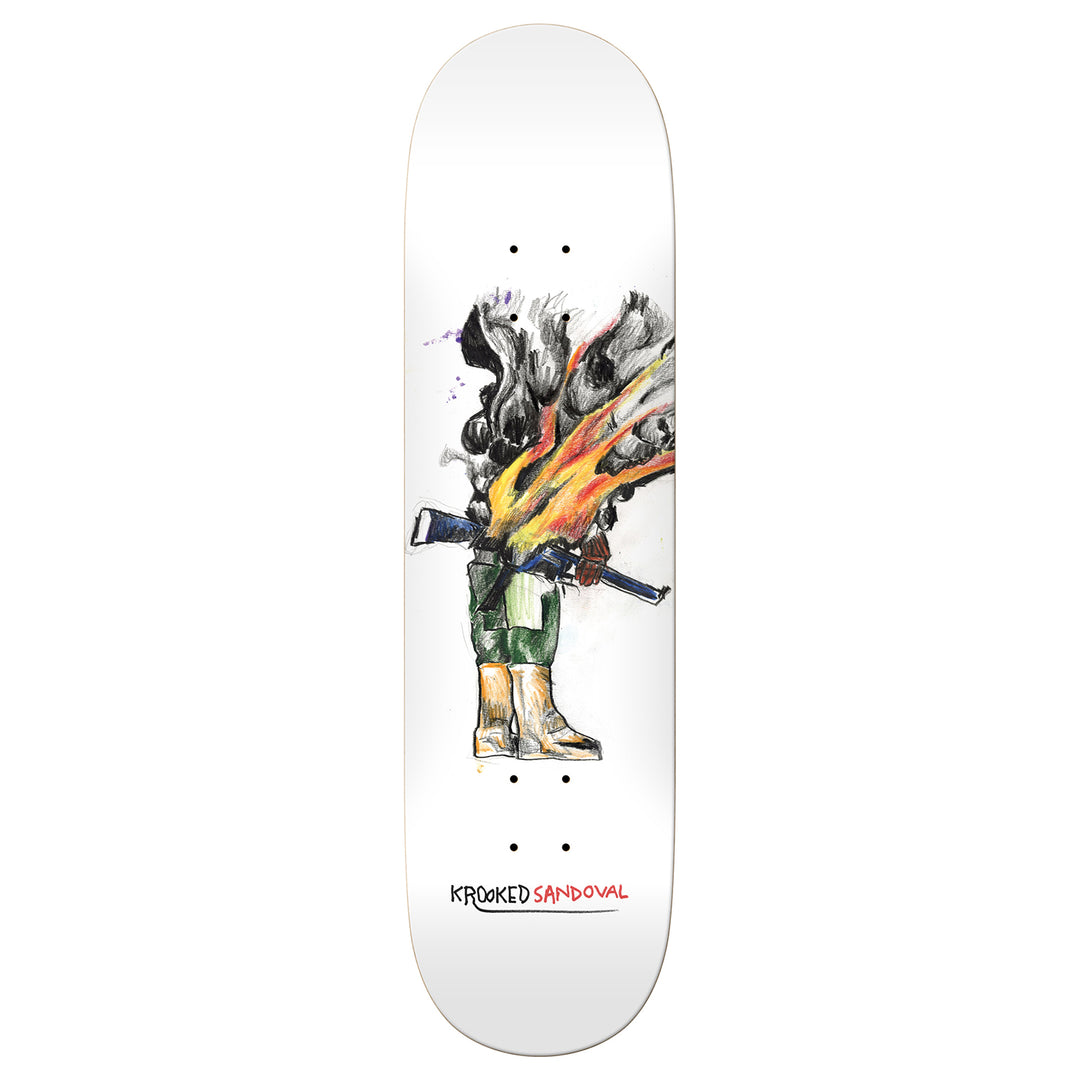 Krooked Sandoval At Ease Deck 8.5"
