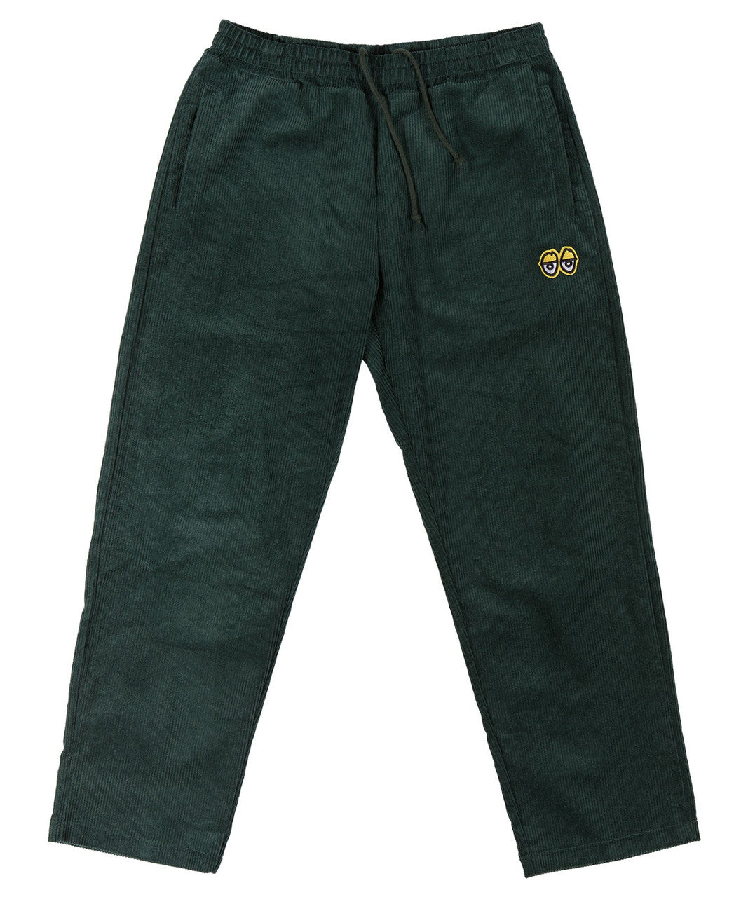 Krooked Eyes Corduroy Pants Green – Eastern Boarder