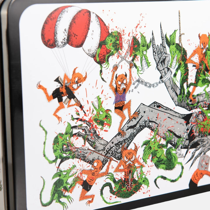 Baker Toxic Rats Tin Lunch Box