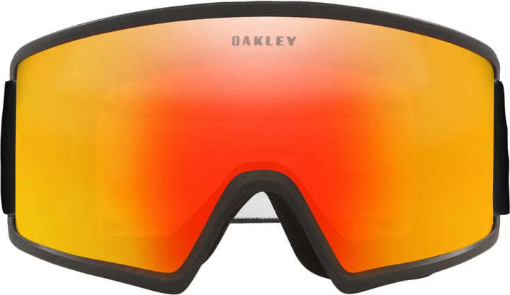 Oakley Target Line M Snow Goggles Fire Iridium Lenses/Matte Black Strap w/Bonus Lense