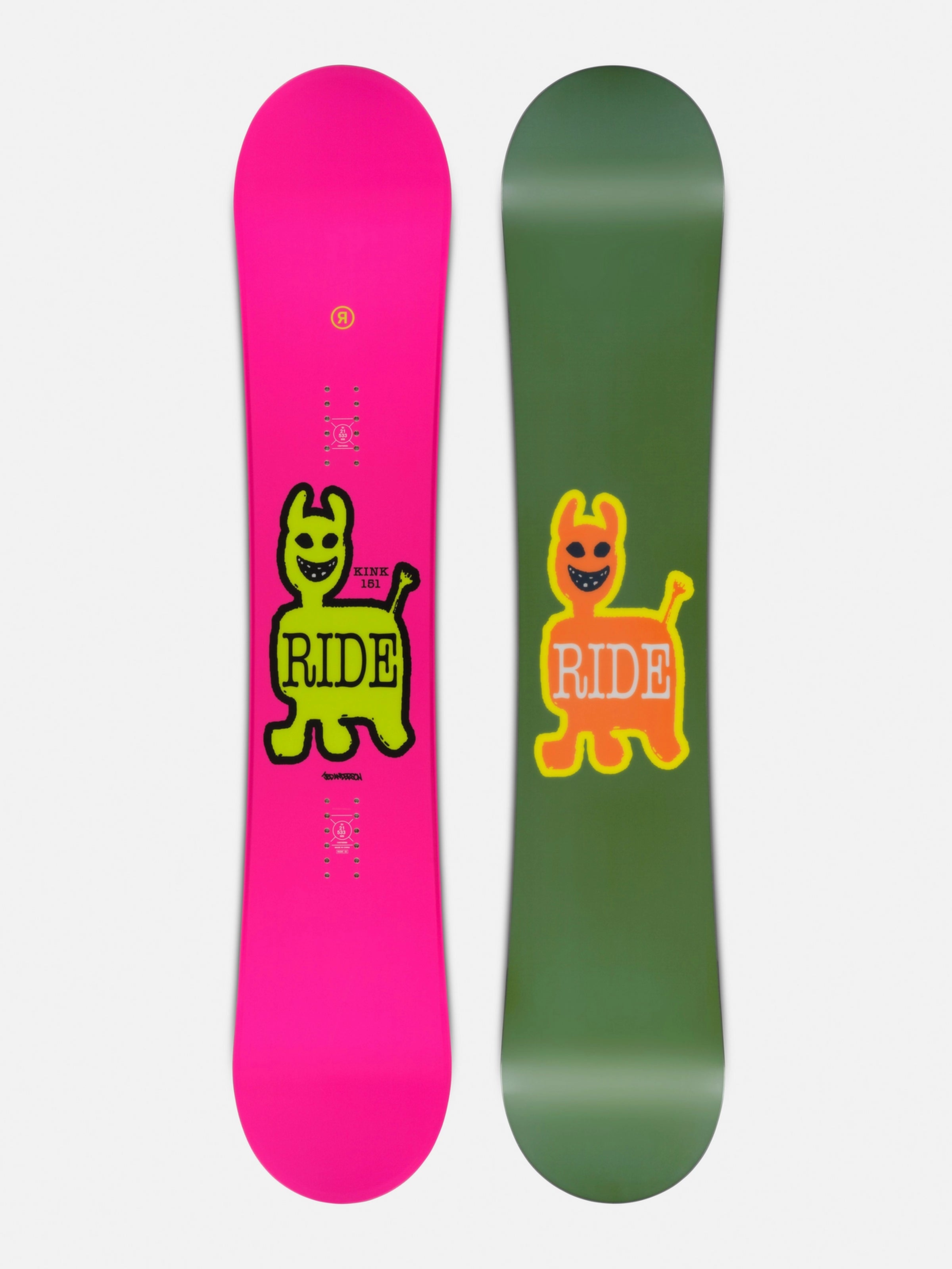 good ride snowboards Ride Men's Kink Snowboard 2026 155