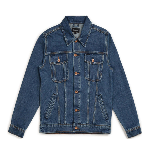 Brixton Cable Denim Jacket Medium