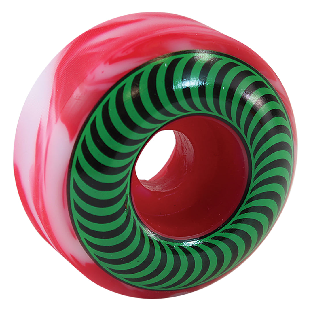 Spitfire Swirl Classic Wheels Red/White 99a 52mm