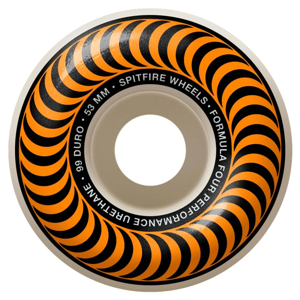 Spitfire F4 Classic Wheels Orange 99a 53mm – Eastern Boarder