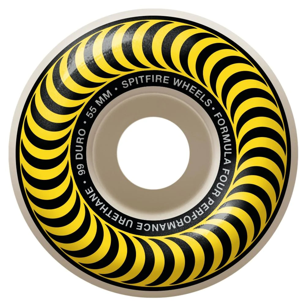Spitfire F4 Classic Wheels Yellow 99a 55mm