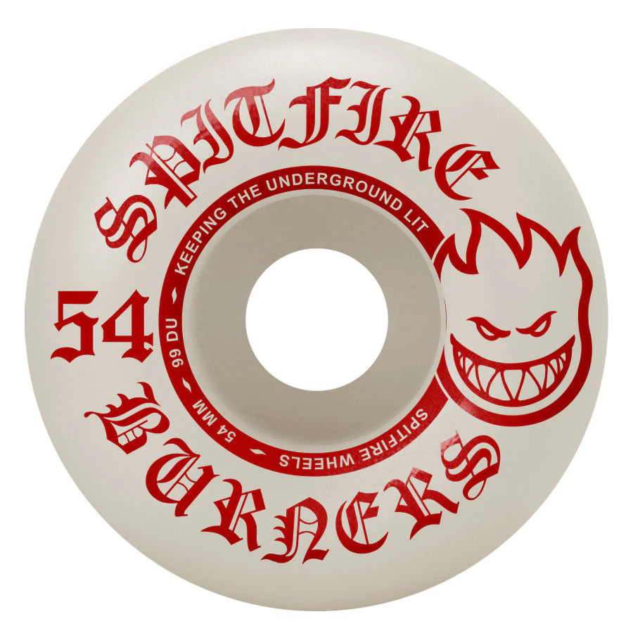 Spitfire Burner Wheels 99d 54mm – Eastern Boarder