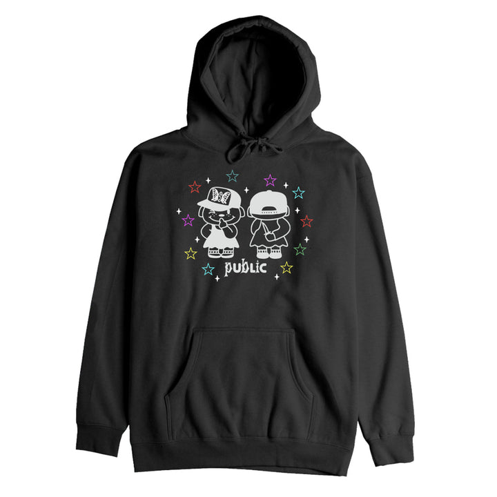 Public Sneaky Jib Hoodie Black