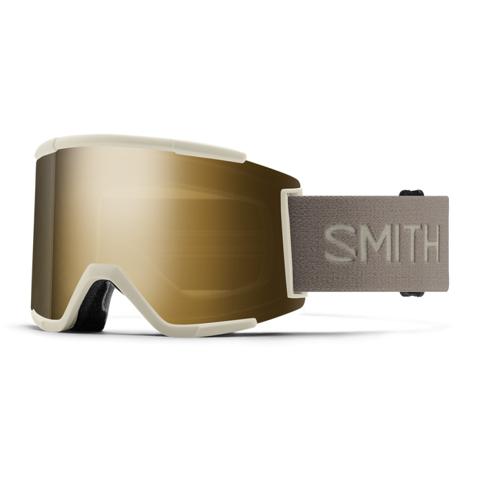 Smith Squad XL Chalk + ChromaPop™ Sun Black Gold Mirror Lens Smith Squad XL Chalk + ChromaPop™ Sun Black Gold Mirror Lens