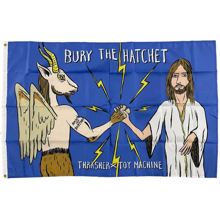 Toy Machine X Thrasher BTH Flag
