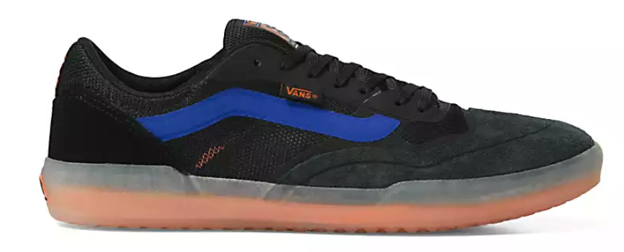 Vans Ave Athletic Black Orange 9.5
