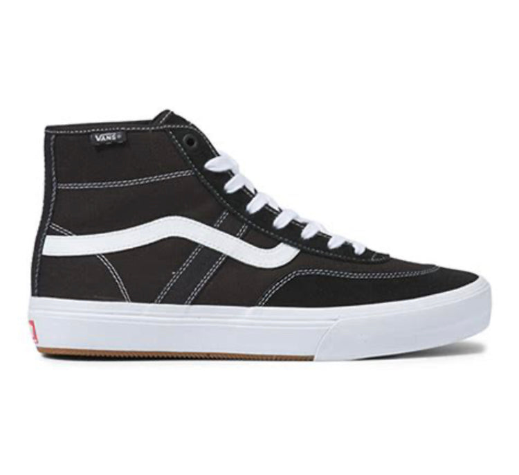 Vans Crockett High Shoes | Black / White