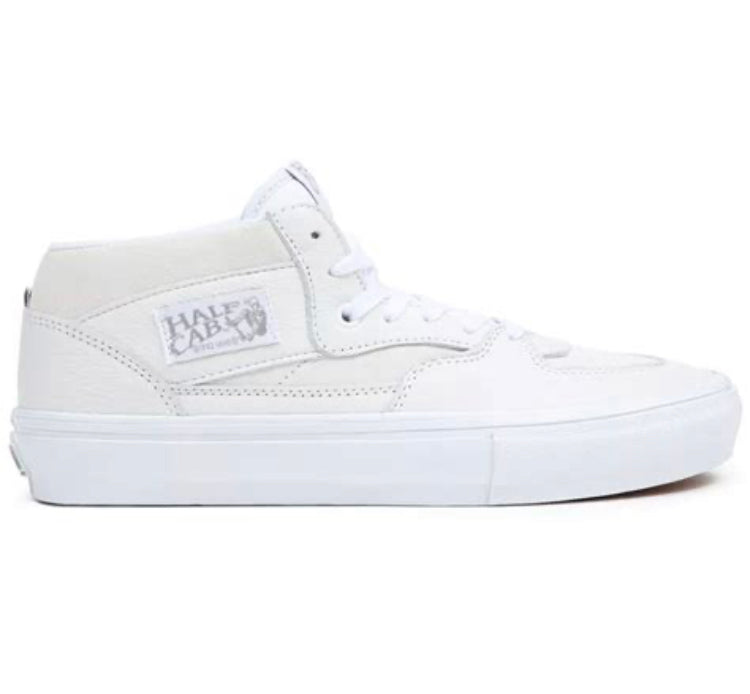 Vans Skate Half Cab White/White