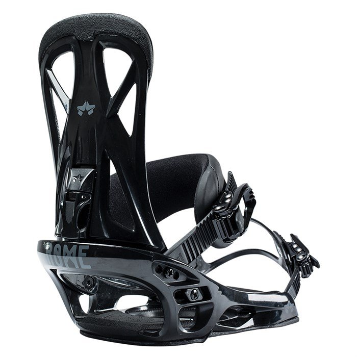 Rome United Snowboard Bindings | 2022 Black