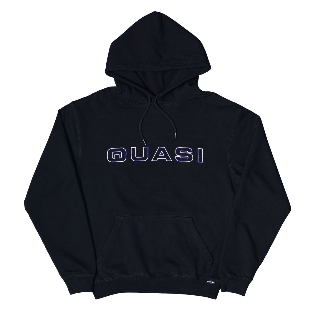 Quasi Euroline Hoodie Sweatshirt | Black